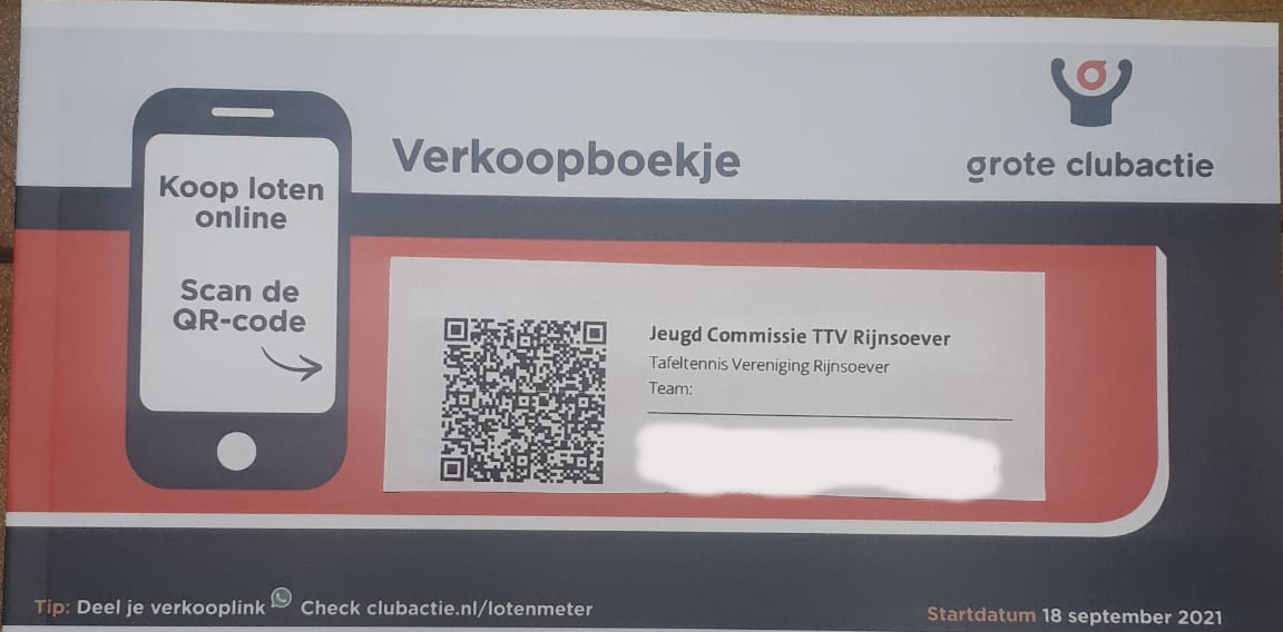 Boekje JC Clubactie